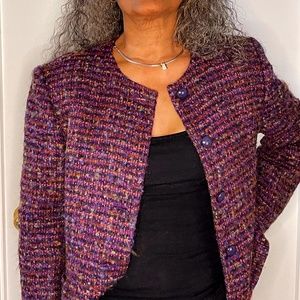 Wool Knit Evening Jacket